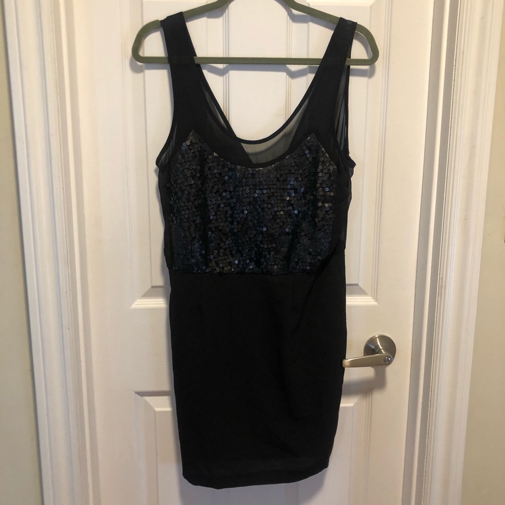 Sequin Black formal Dress from Honey